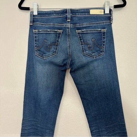 AG Adriano Goldschmied The Stilt Cigarette Leg Skinny Jeans 10 Years Rio Size 25 - Picture 13 of 14